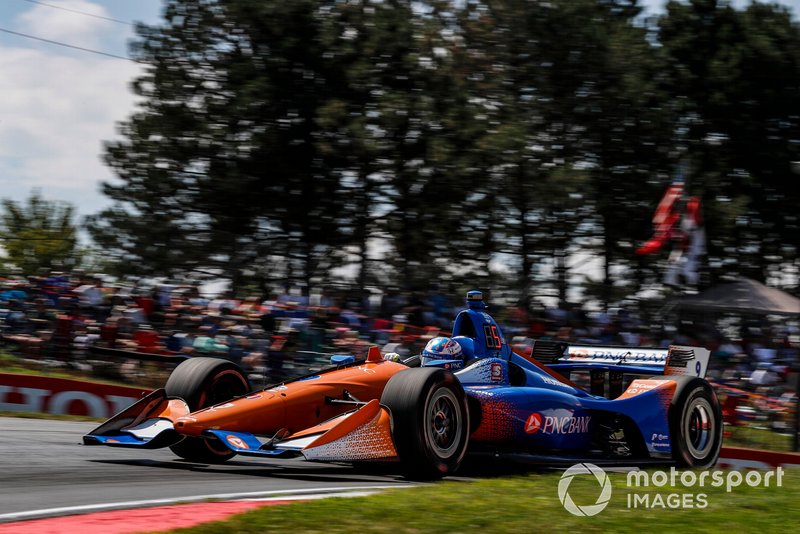 Une autre année, une autre victoire de Dixon à Mid-Ohio. Et c’est un angle particulièrement cool du Chip Ganassi Racing-Honda n ° 9. 