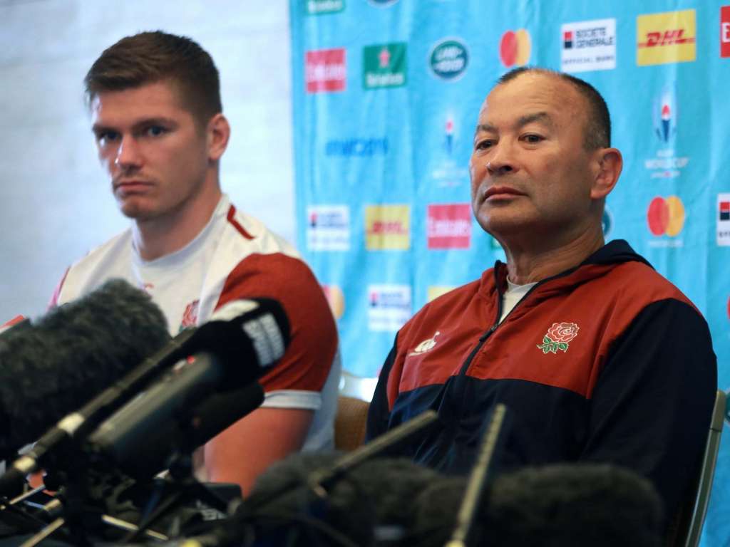 Coupe du monde de rugby 2019: Eddie Jones envoie un message alors que la trêve de Steve Hansen se termine – mais pas celle que vous pensez