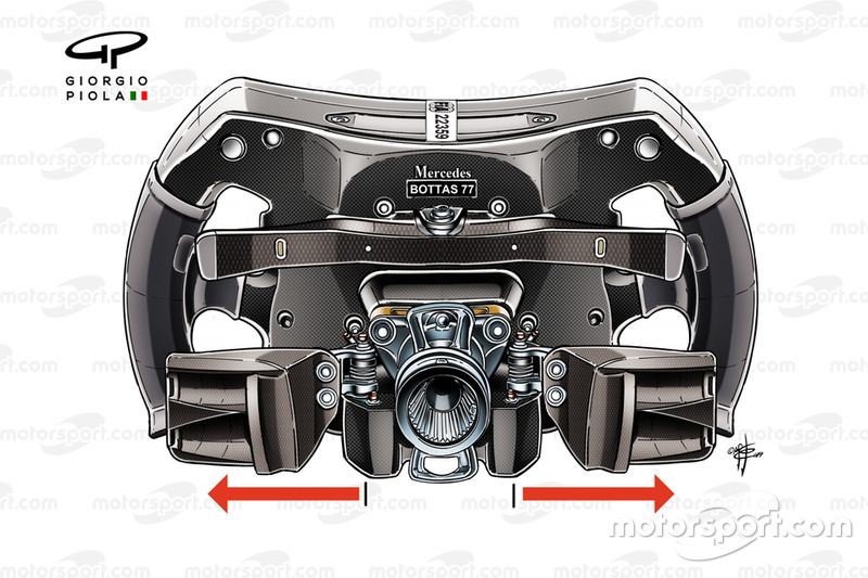 Mercedes AMG F1 W10, volant Valtteri Bottas