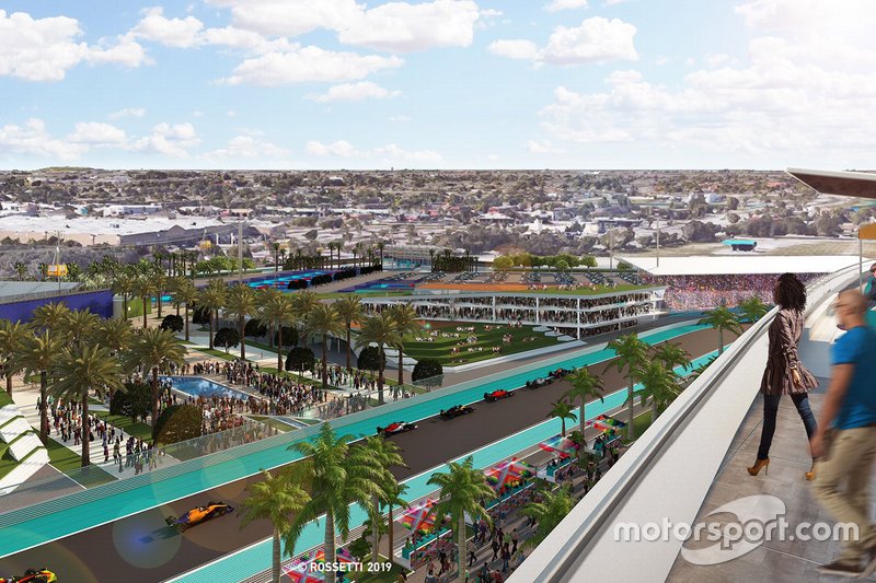Rendu de piste de Miami