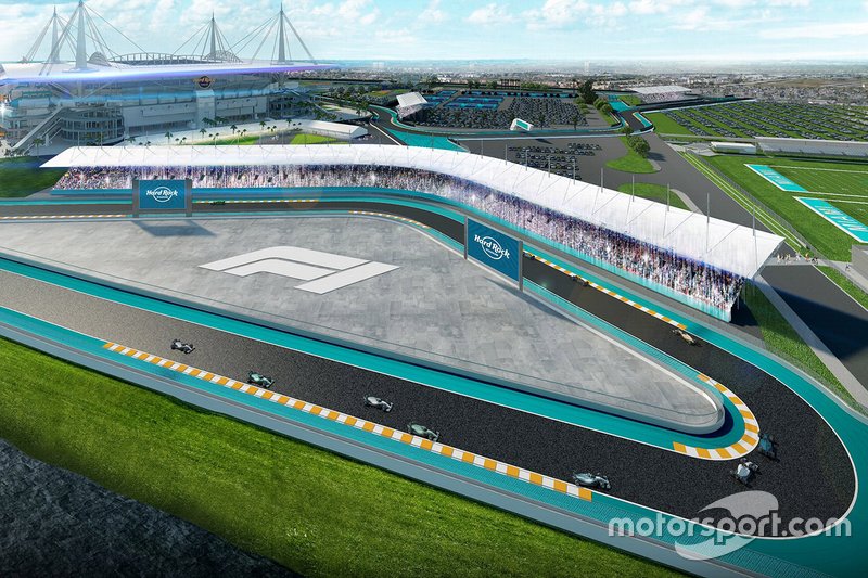 Rendu de piste de Miami