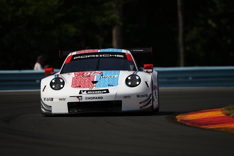 Porsche 911 RSR, GTLM # 912 Porsche GT: Laurens Vanthoor, Earl Bamber