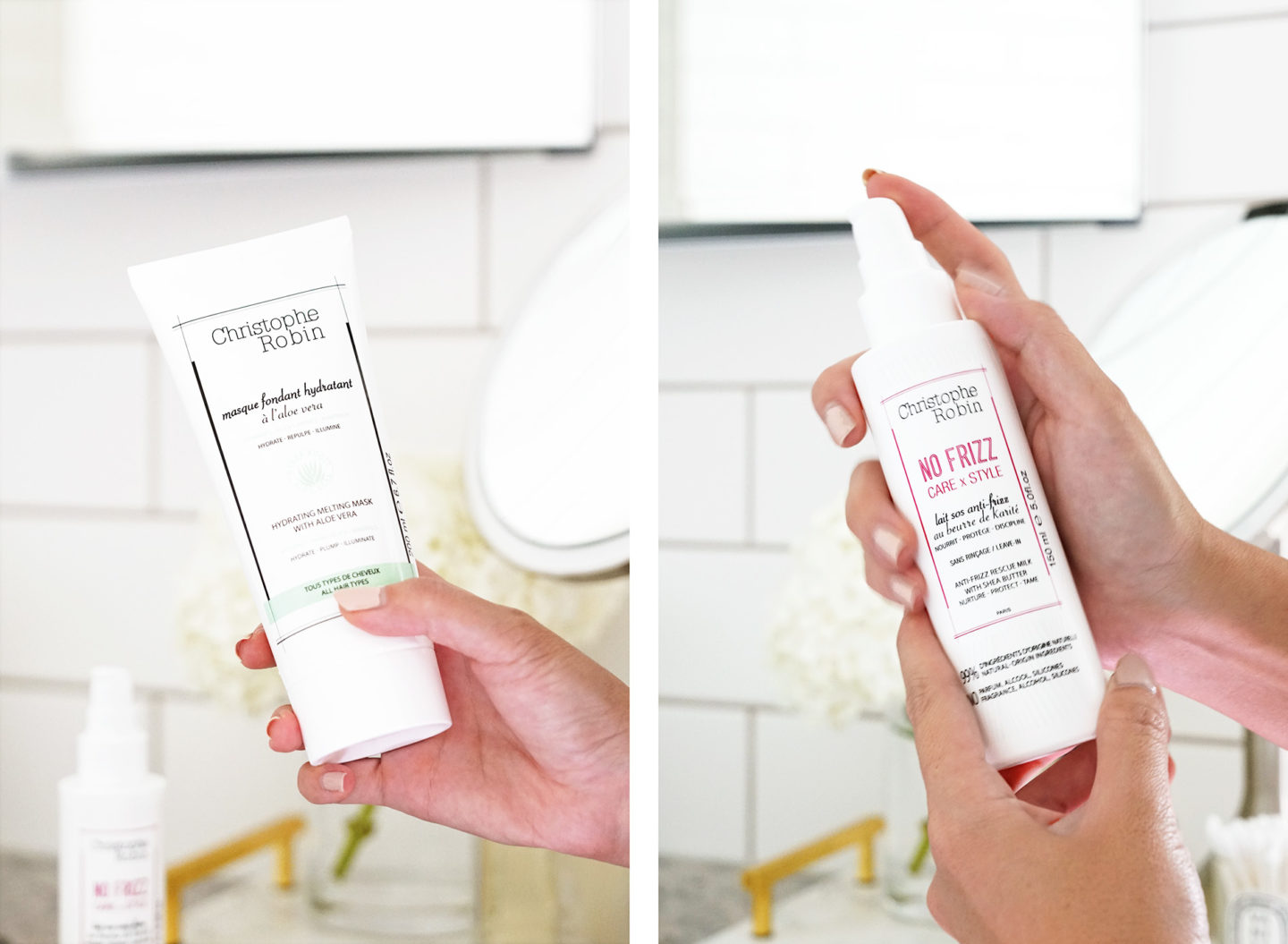 Christophe Robin Masque Fondant Aloe et Lait Anti-Frisottis