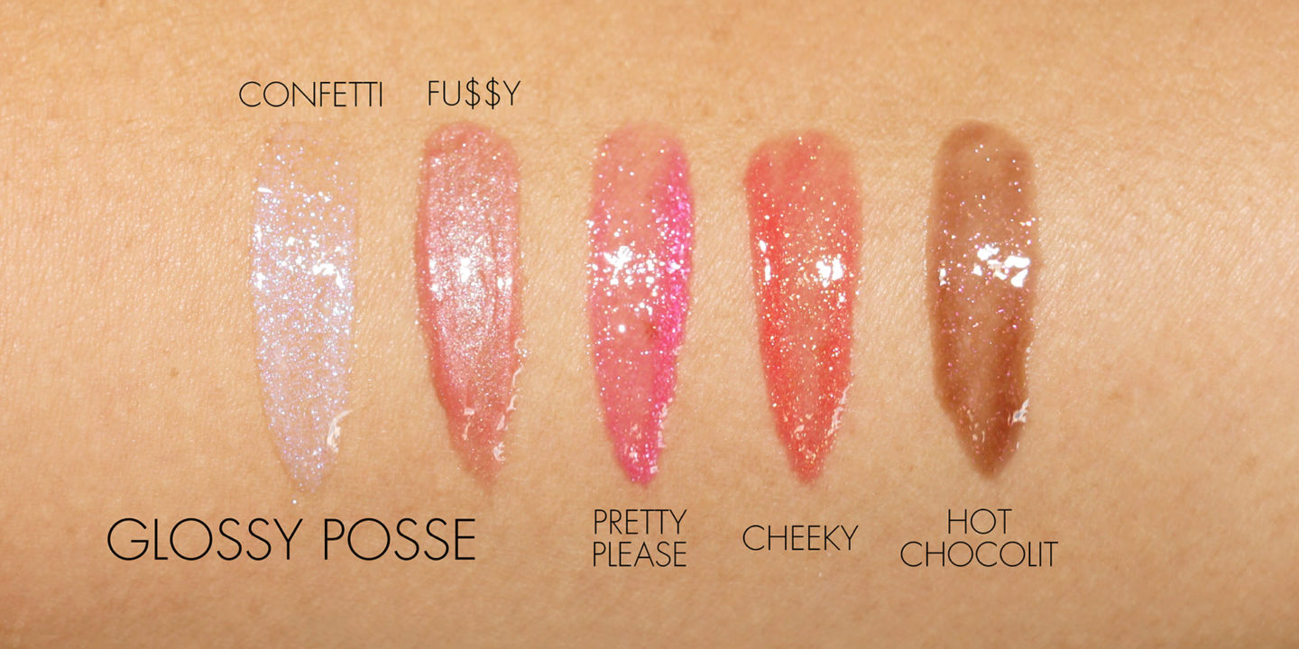 Fenty Glossy Posse Gloss Set de échantillons de vacances 2019