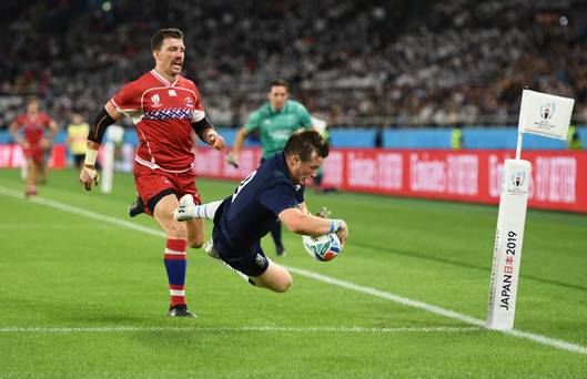 L'Ecosse assure une victoire confortable en points de bonus sur la Russie en vue de la rencontre de la poule A avec le Japon