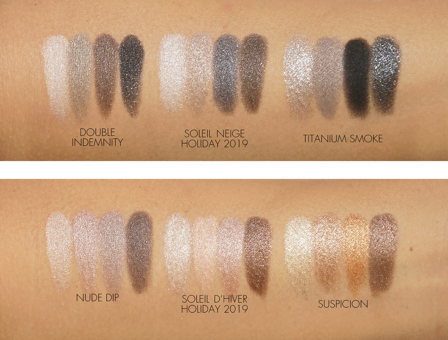 Nuancier de Tom Ford Eyeshadow Quad