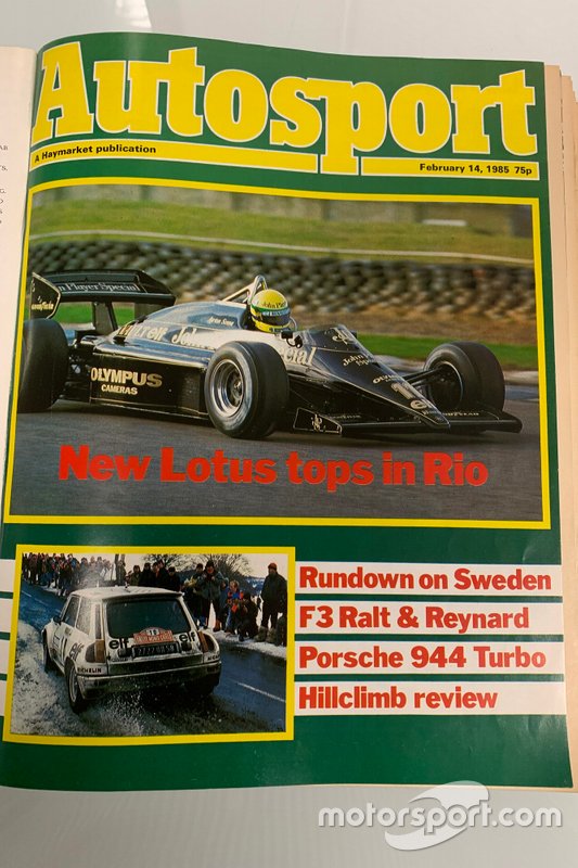 Titre autosport 1985