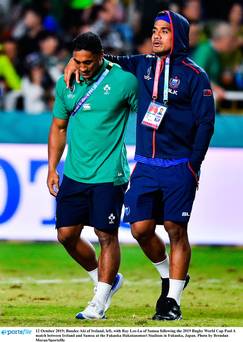 Joe Schmidt craint que Bundee Aki ne soit banni d'une défaite qui pourrait mettre un terme à sa Coupe du monde malgré les offres de soutien élogieuses des Samoa