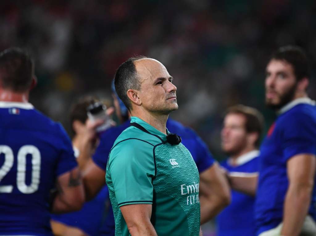 Coupe du monde de rugby 2019: Jaco Peyper a appris que vous jouez au jeu des célébrités à vos risques et périls