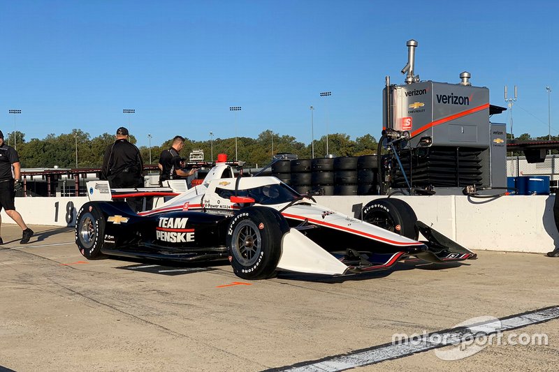 Josef Newgarden, équipe Penske-Chevrolet, Richmond Raceway.