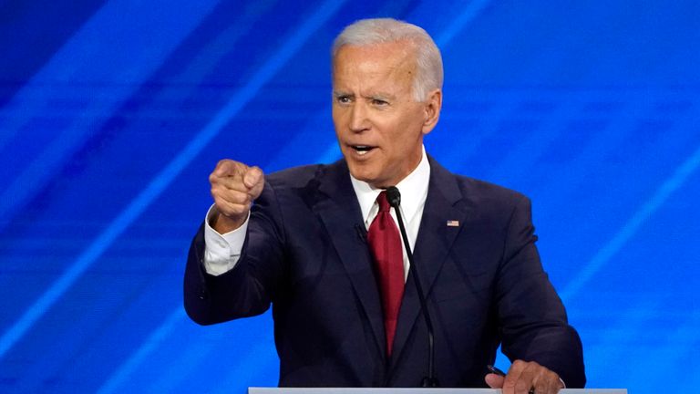 Parfois, Joe Biden semblait troublé