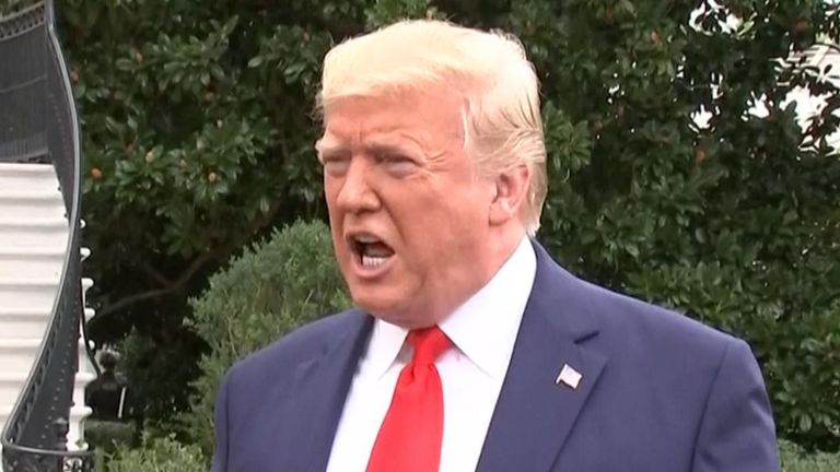Donald Trump estime que la Chine devrait ouvrir une enquête sur les Bidens