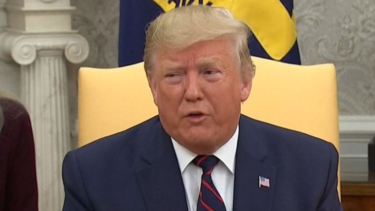 Donald Trump dit que les Etats-Unis ne sont pas la police du monde 