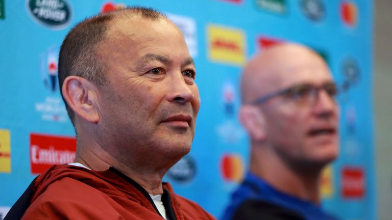 Eddie Jones affirme que l'équipe anglaise a été espionnée pendant l'entraînement