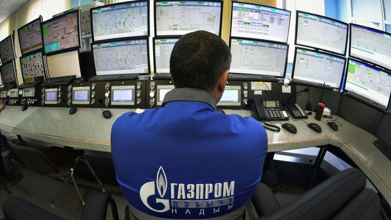 La société énergétique russe Gazprom a réalisé 87% du pipeline Nord Stream 2