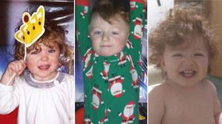 L / R: Rose Alwood, Daemeon Wall et Ariel Wall sont tous morts dans l'incendie. Pic: l'héritage