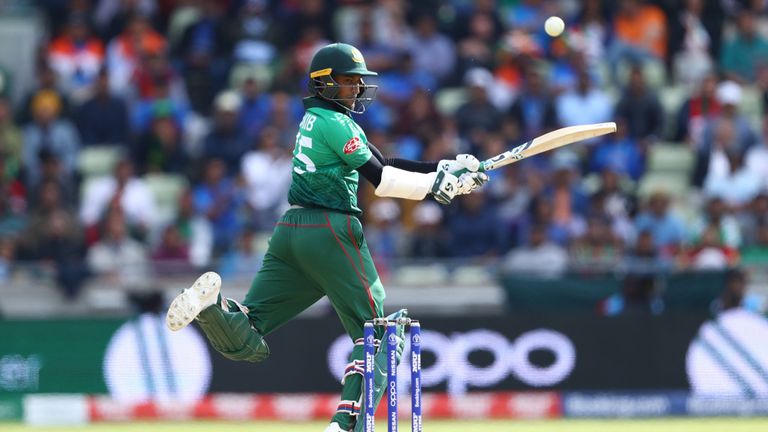Shakib a fait 338 apparitions internationales pour le Bangladesh