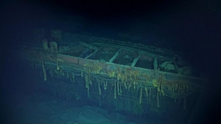 L'épave principale du Kaga avait disparu jusqu'à maintenant