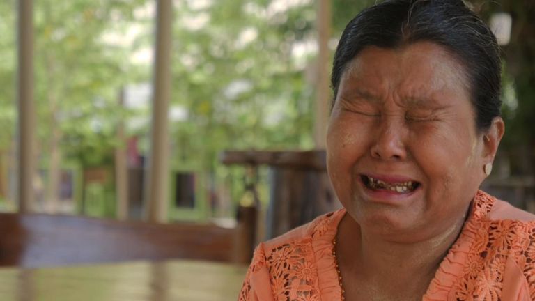 Phyu Shwe Nu a plaidé pour que son fils ne soit pas tué