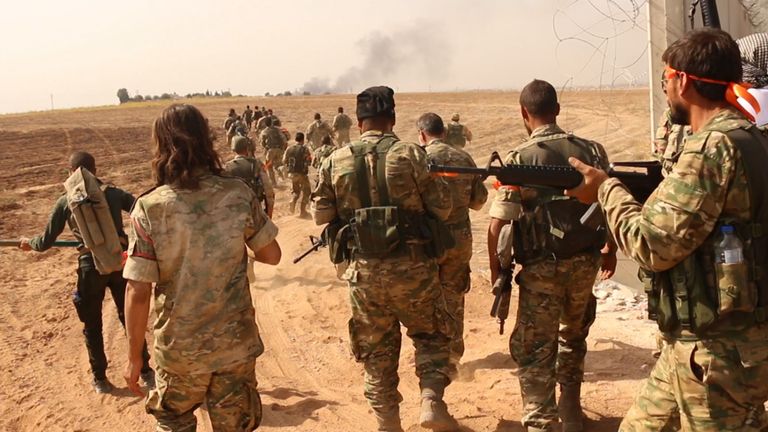 Milice soutenue par la turquie