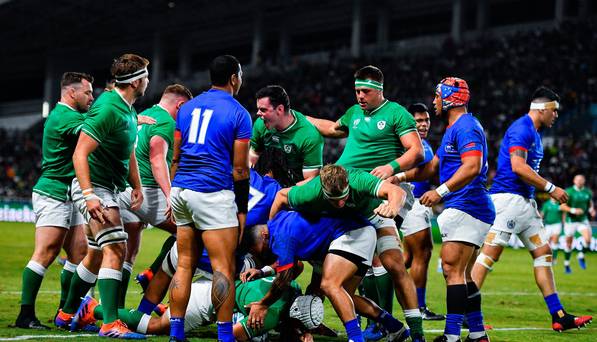 Irlande – Samoa, Coupe du monde de rugby: Un départ parfait pour les hommes de Joe Schmidt alors que Rory Best marque le but rapidement