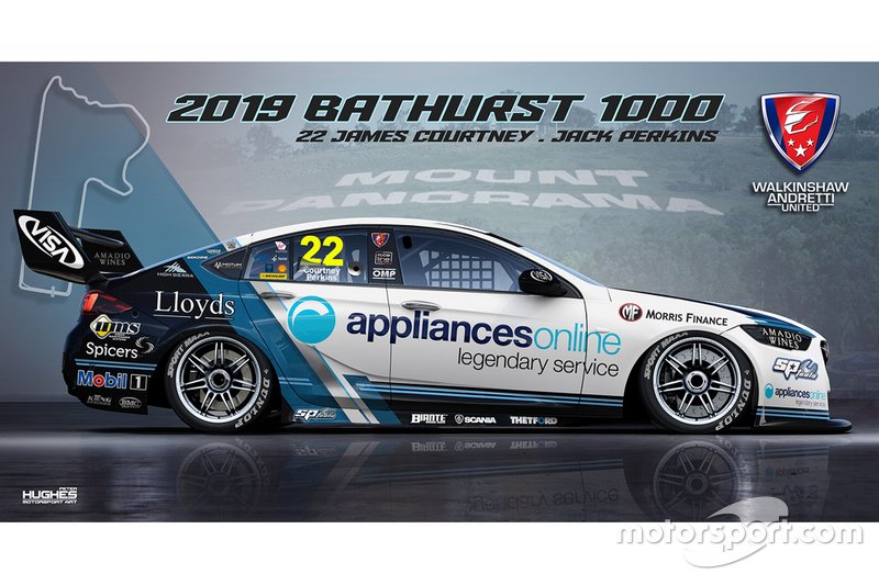 Walkinshaw Andretti United Bathurst livrée