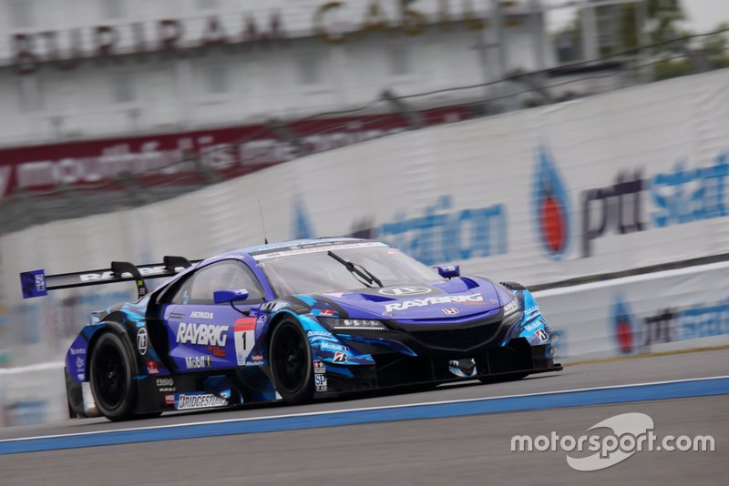 Léquipe n ° 1 Honda NSX-GT: Jenson Button, Naoki Yamamoto 