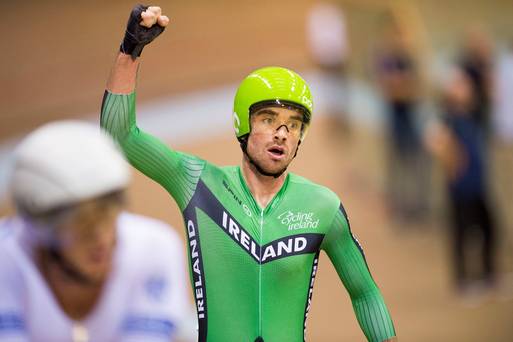 Felix English remporte l'or pour l'Irlande et remporte la Coupe du Monde Piste UCI