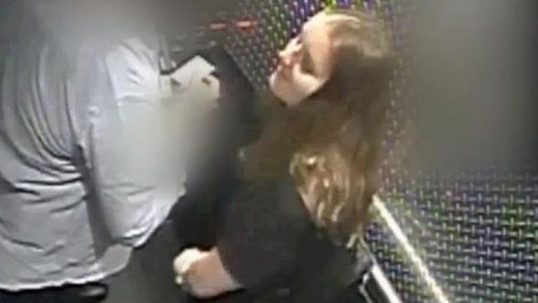 Les images de Grace dans l'ascenseur du City Life Hotel sont les dernières vues d'elle vivantes