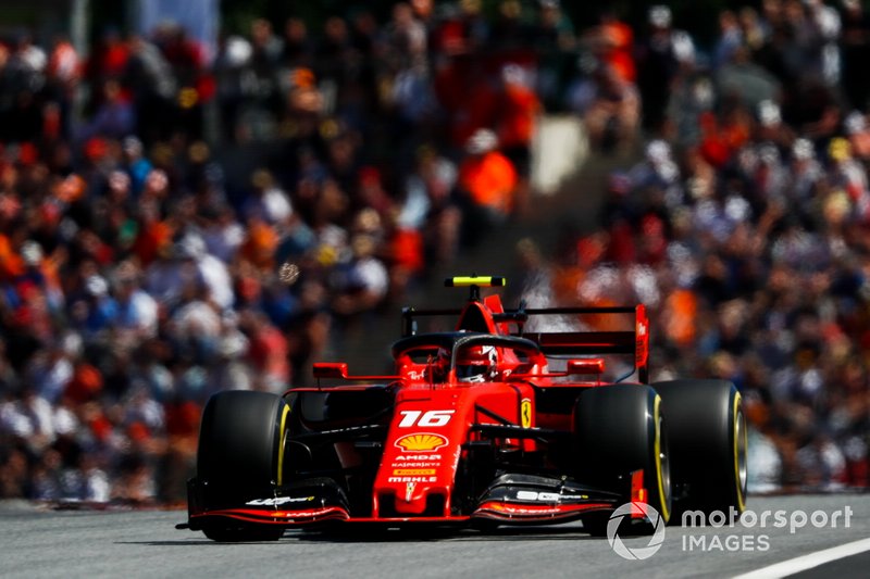 GP autrichien: Charles Leclerc, Ferrari