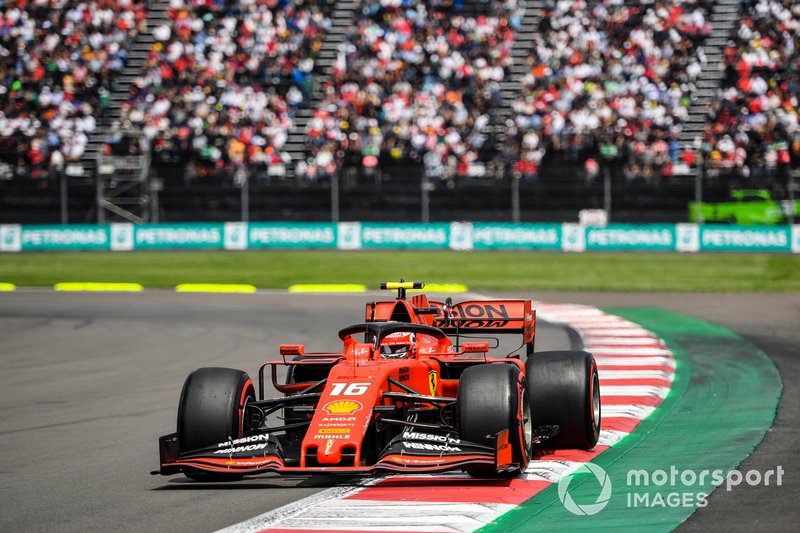 GP mexicain: Charles Leclerc, Ferrari *