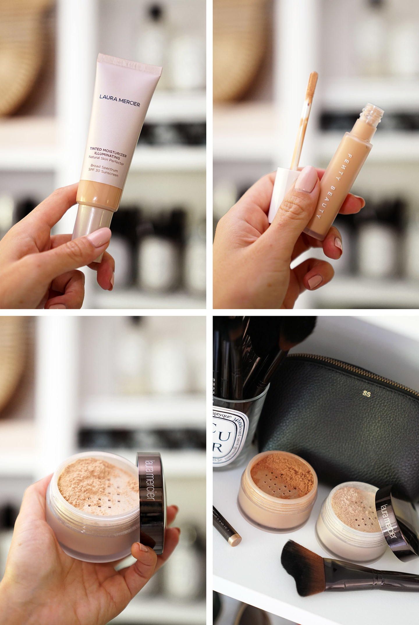 Laura Mercier et Fenty Beauty, favoris de la base