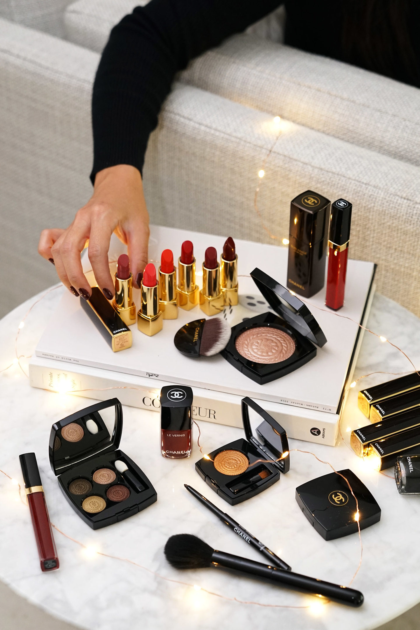 Collection de maquillage Chanel Holiday 2019 Le look look beauté