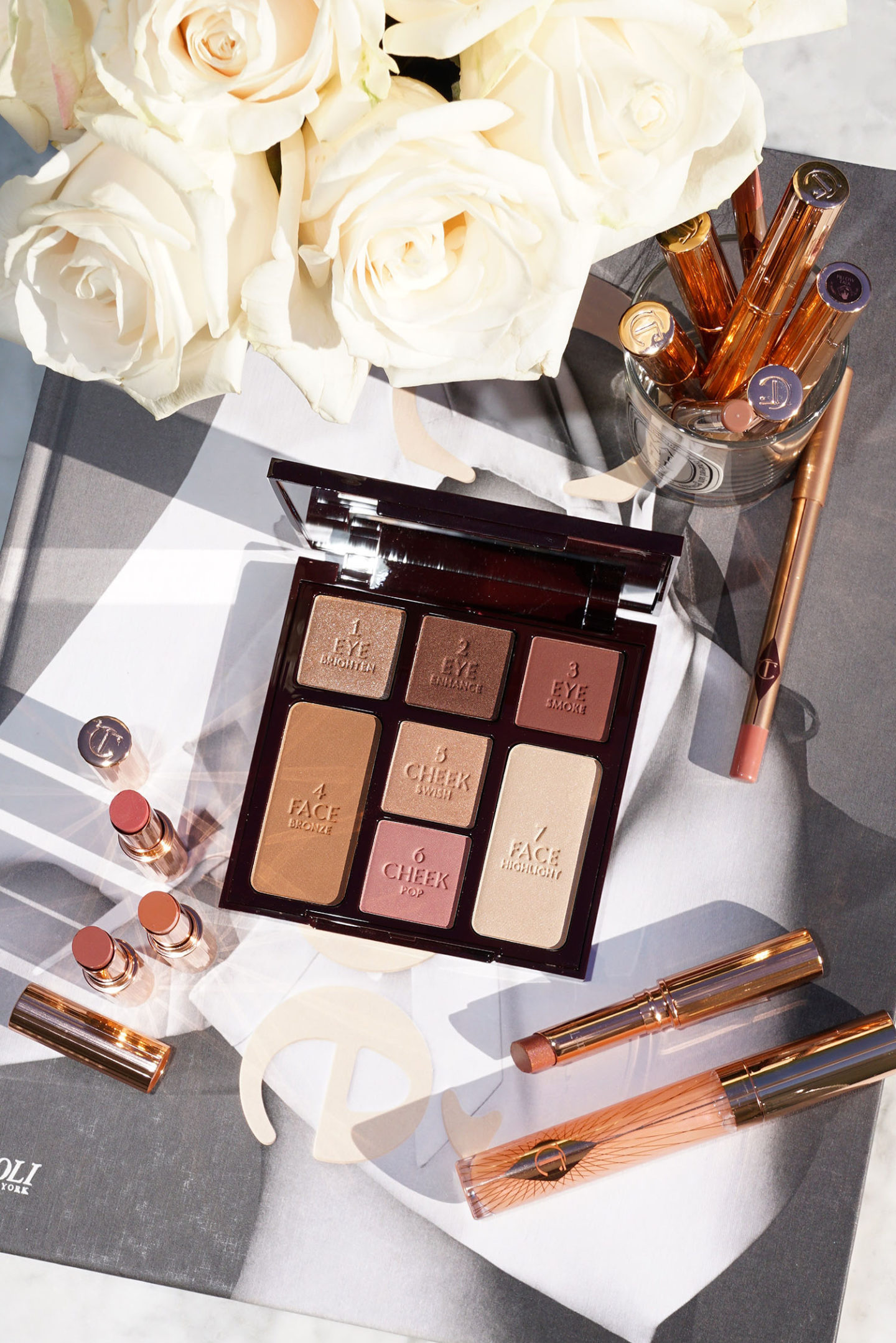 Charlotte Tilbury - Palette de beauté éclatante et magnifique - Nouvelles lèvres de la superstar