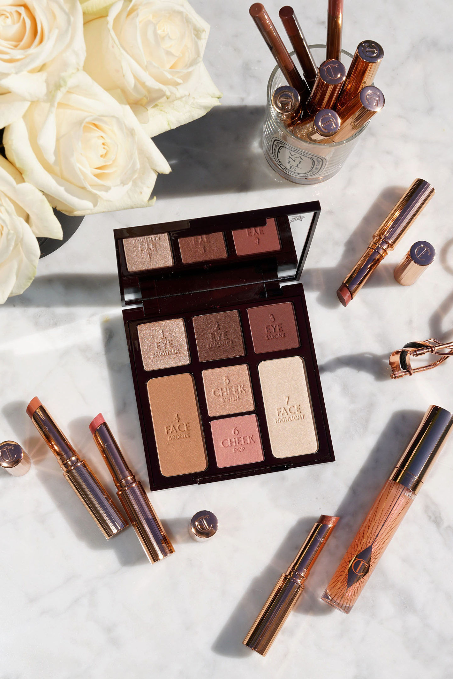 Charlotte Tilbury - Palette de beauté éclatante et magnifique - Nouvelles lèvres de la superstar