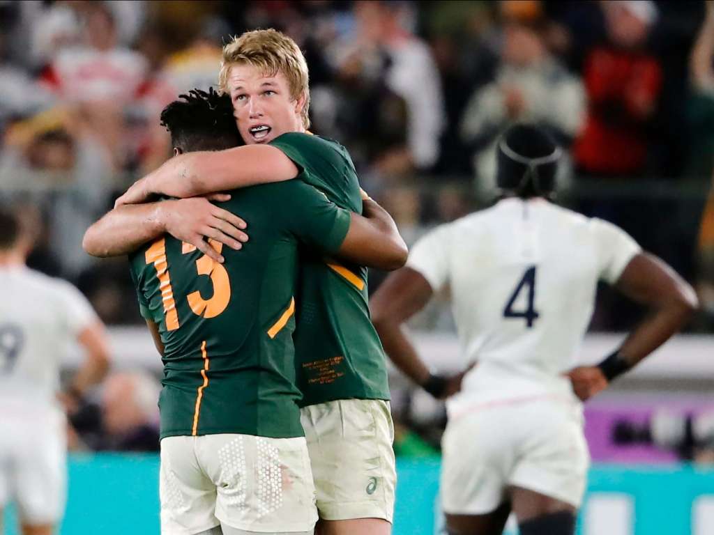 L'Angleterre perd la finale de la Coupe du Monde de Rugby au profit de l'Afrique du Sud