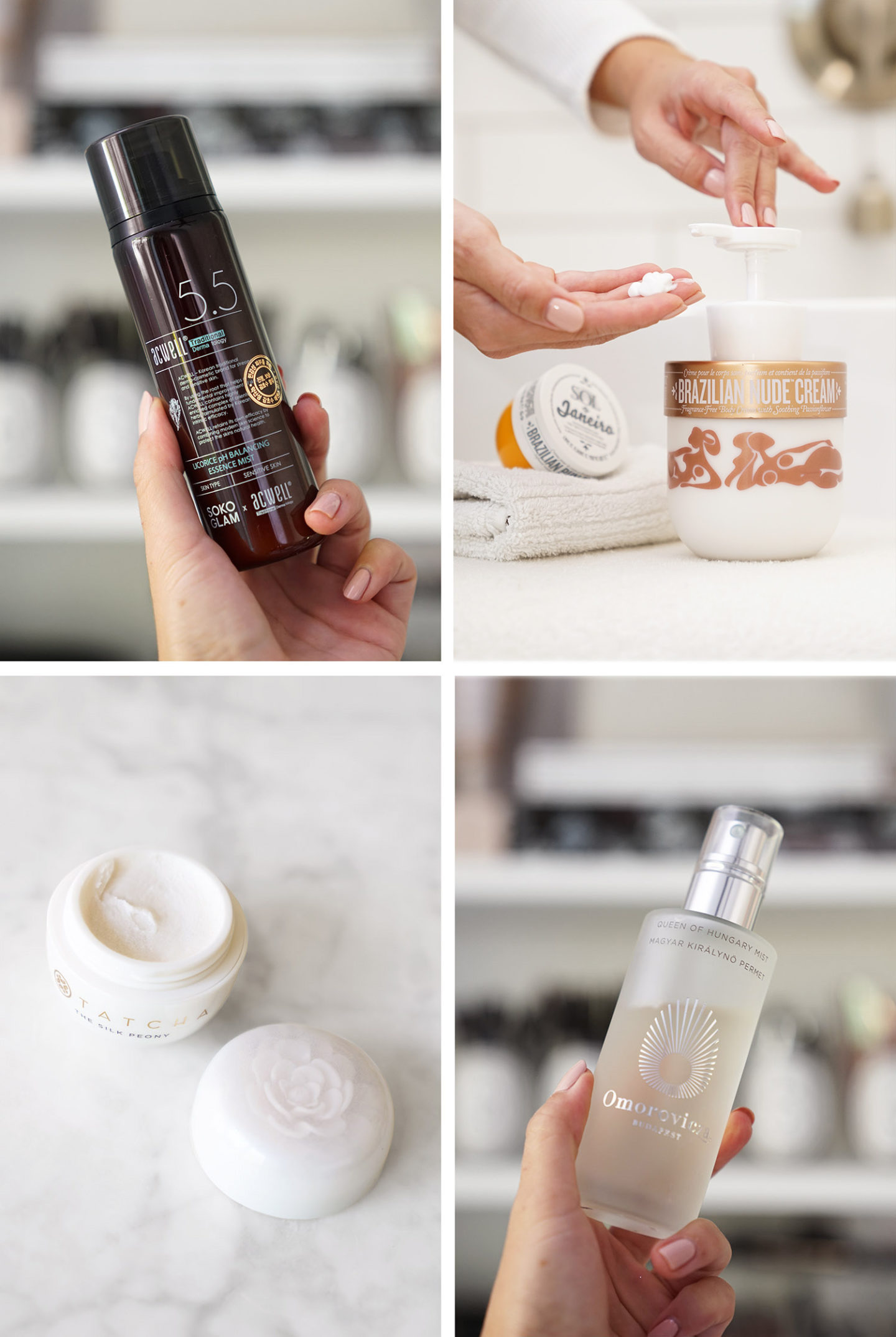 Soins de la peau, crème pour les yeux et crème pour le corps Sol de Janeiro