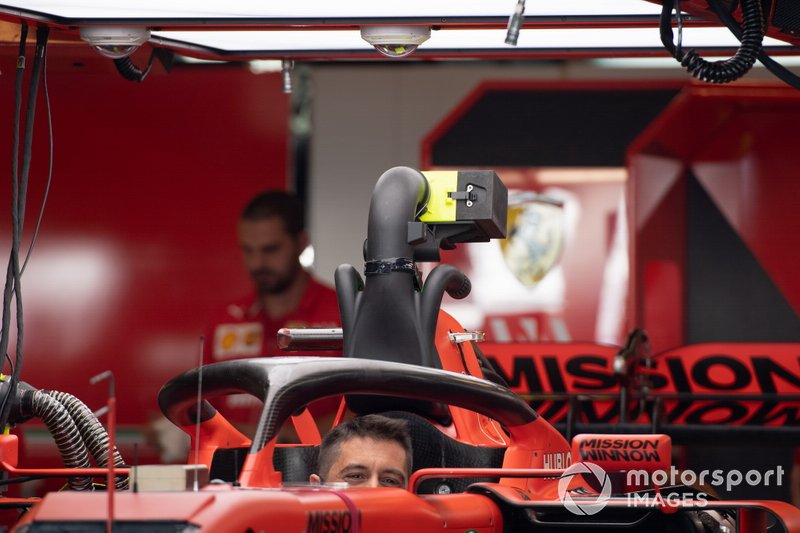 Cockpit de Ferrari SF90 