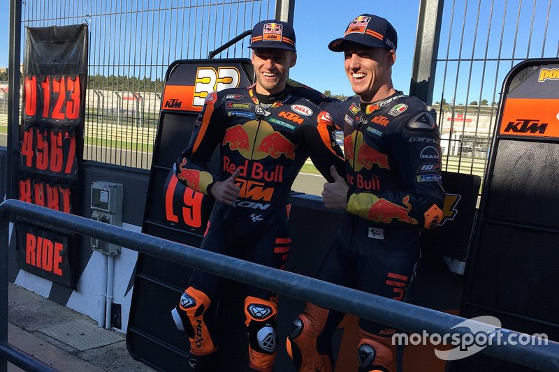 Brad Binder, Pol Espargaro et le Red Bull KTM Factory Racing 