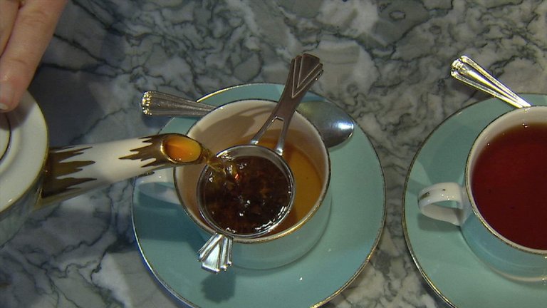 Tasses de thé à Fortnum et Mason