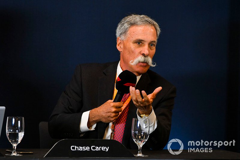 Chase Carey, président, Formule 1 