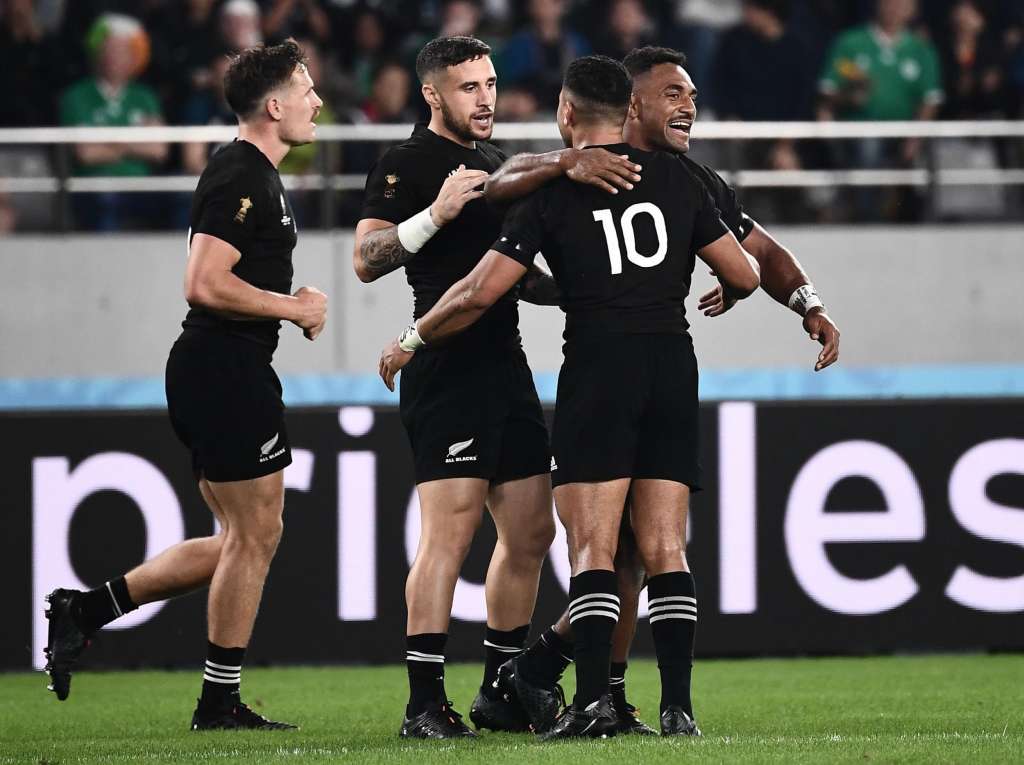 Classement des joueurs de la Nouvelle-Zélande contre l'Irlande: Beauden Barrett l'homme du match dans la Coupe du Monde de Rugby 2019