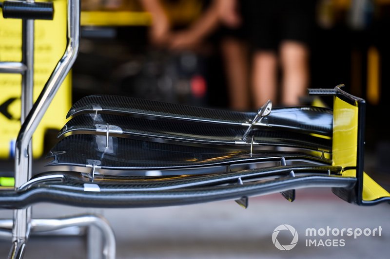 Détail de laile avant Renault R.S.19
