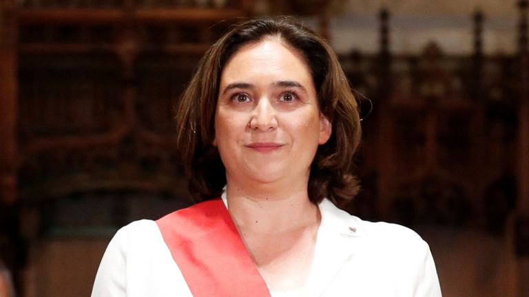 Ada Colau, maire de Barcelone
