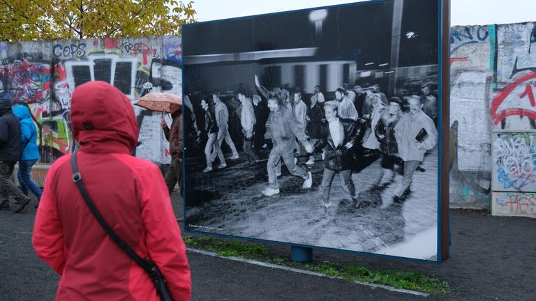 Une photo du 9 novembre 1989