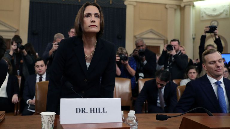 Fiona Hill, ancienne directrice principale pour l'Europe et la Russie au Conseil de sécurité nationale