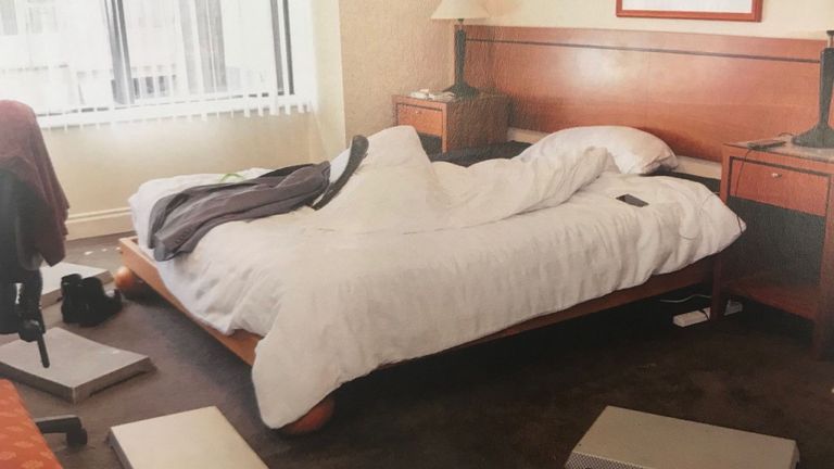 L'appartement de l'hôtel CityLife où Grace Millane est décédée
