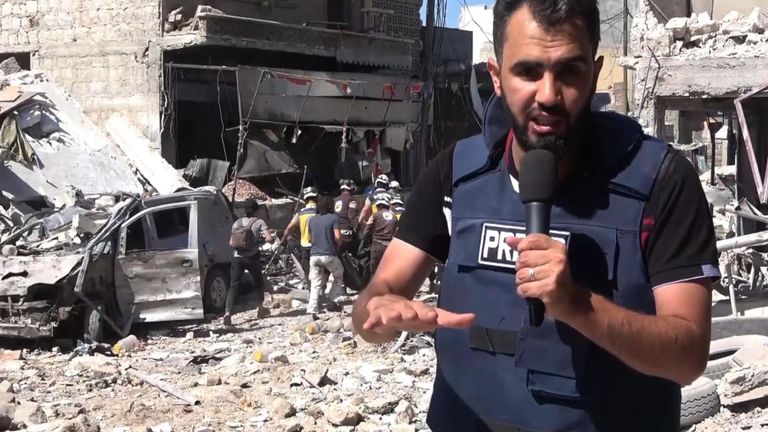 Hadi Abdullah insiste sur le fait qu'il n'y avait pas de camps militaires dans la ville