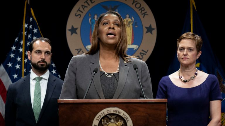 Letitia James a déclaré après la résolution que 