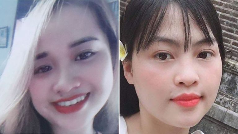 Anna Bui Thi Nhung (à gauche) et Tra My, toutes deux vietnamiennes, craignent d'être parmi les victimes